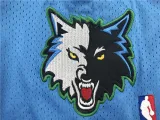 TIMBERWOLVES Light blue City Edition Top Quality NBA Pocket Pants #森林狼