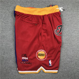 Rockets Knicks Red blue City Edition Top Quality NBA Pocket Pants * 火箭拼尼克斯