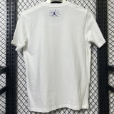 T121 Jordan White High Quality Casual T-Shirt