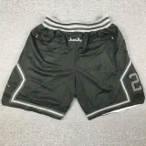 Jordan Black City Edition Top Quality NBA Pocket Pants * 乔丹