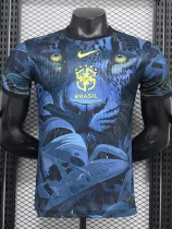 2024-25 Brazil Blue Special Edition Player Version Soccer Jersey