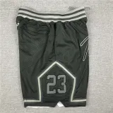 Jordan Black City Edition Top Quality NBA Pocket Pants * 乔丹