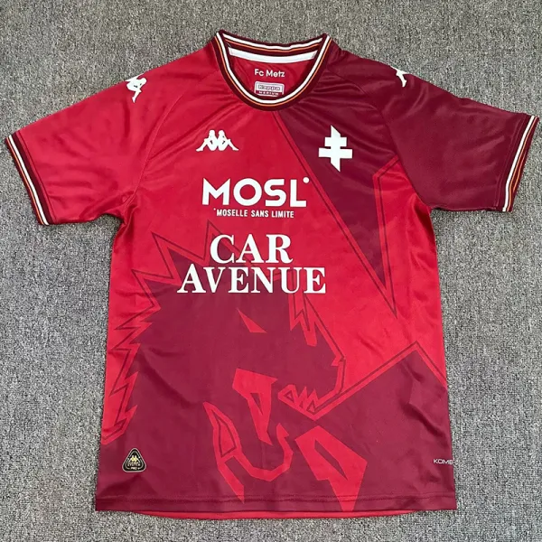 2024-25 Metz Home Fans Soccer Jersey