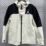 2024-25 New Jordan White Outdoor Jackets #B601冲锋衣