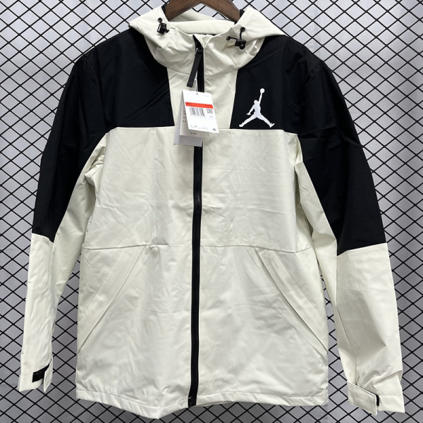 2024-25 New Jordan White Outdoor Jackets #B601冲锋衣
