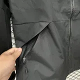 2024-25 PSG Jordan Black Outdoor Jackets #B602冲锋衣