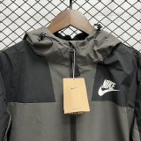 2024-25 New NK Dark gray Outdoor Jackets #B600冲锋衣