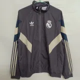 2024-25 RMA Brown Grey Windbreaker *棕灰