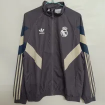 2024-25 RMA Brown Grey Windbreaker *棕灰