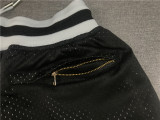 NETS Black City Edition Top Quality NBA Pocket Pants #篮网队