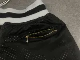 NETS Black City Edition Top Quality NBA Pocket Pants #篮网队