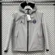 2024-25 PSG Jordan Cotton Thickened warm Grey Outdoor Jackets #A805加棉冲锋衣