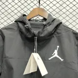 2024-25 New Jordan Black Outdoor Jackets #B601冲锋衣