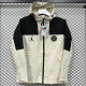 2024-25 PSG Jordan White Outdoor Jackets #B602冲锋衣