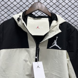 2024-25 New Jordan White Outdoor Jackets #B601冲锋衣
