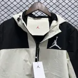 2024-25 New Jordan White Outdoor Jackets #B601冲锋衣