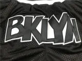 NETS Black City Edition Top Quality NBA Pocket Pants #篮网队