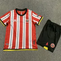 2024-25 Sheffield United Home Kids Soccer Jersey
