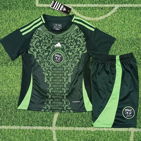 2024-25 Algeria Away Kids Soccer Jersey