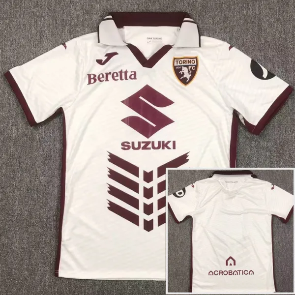 2024-25 Torino Away Fans Soccer Jersey