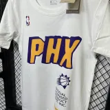 T110 SUNS PHX White High Quality Casual T-Shirt