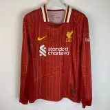 2024-25 LIV Home Long Sleeve Soccer Jersey (长袖)