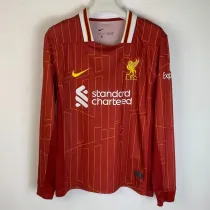 2024-25 LIV Home Long Sleeve Soccer Jersey (长袖)