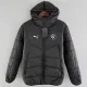 2024-25 Man City Black Hooded Cotton Coat #棉衣