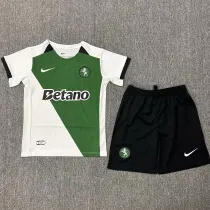 2024-25 Sporting Lisbon 100th Anniversary Kids Soccer Jersey