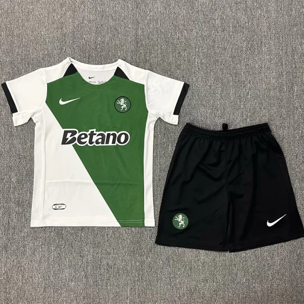 2024-25 Sporting Lisbon 100th Anniversary Kids Soccer Jersey