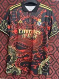 2024-25 RMA Red Black Special Edition Training Shirts (黑红龙纹)