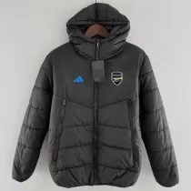 2024-25 ARS Black Hooded Cotton Coat #棉衣