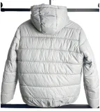 2024-25 Man Utd White Hooded Cotton Coat #棉衣