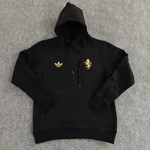 2024-25 JUV Black Hoody 黑色(加绒)