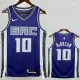 2022-23 KINGS DEROZAN #10 Purple Away Top Quality Hot Pressing NBA Jersey(V领）