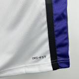 2023-24 Kings SABONIS #11 White Top Quality Hot Pressing NBA Jersey