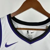 2023-24 Kings SABONIS #11 White Top Quality Hot Pressing NBA Jersey