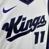 2023-24 Kings SABONIS #11 White Top Quality Hot Pressing NBA Jersey