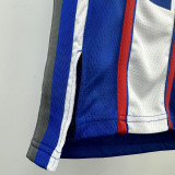 2023-24 Kings SABONIS #11 Blue City Edition Top Quality Hot Pressing NBA Jersey