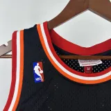 2013-2014 HEAT WADE #3 Black Retro Top Quality Hot Pressin g NBA Jersey