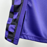 2023-24 Kings SABONIS #11 Purple Top Quality Hot Pressing NBA Jersey (Trapeze Edition)飞人版