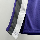 2022-23 KINGS DEROZAN #10 Purple Away Top Quality Hot Pressing NBA Jersey(V领）