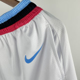 2023-24 HEAT White South Coast Top Quality NBA Pants
