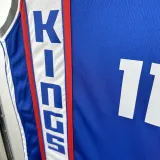 2023-24 Kings SABONIS #11 Blue City Edition Top Quality Hot Pressing NBA Jersey