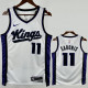 2023-24 Kings SABONIS #11 White Top Quality Hot Pressing NBA Jersey