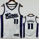 2023-24 Kings SABONIS #11 White Top Quality Hot Pressing NBA Jersey
