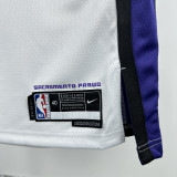 2023-24 Kings DEROZAN #10 White Top Quality Hot Pressing NBA Jersey