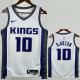 2022-23 Kings DEROZAN #10 White Top Quality Hot Pressing NBA Jersey