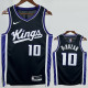 2023-24 Kings DEROZAN #10 Black Top Quality Hot Pressing NBA Jersey