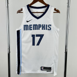 2022-23 Grizzlies KAWAMURA #17 White Top Quality Hot Pressing NBA Jersey